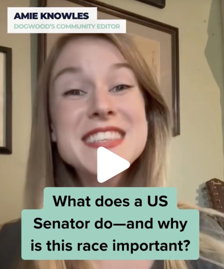 Women explains what a US Senator does day to day.